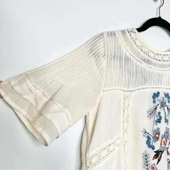 Free People Perfectly Victorian Floral Embroidered Mini Dress - Picture 5 of 11
